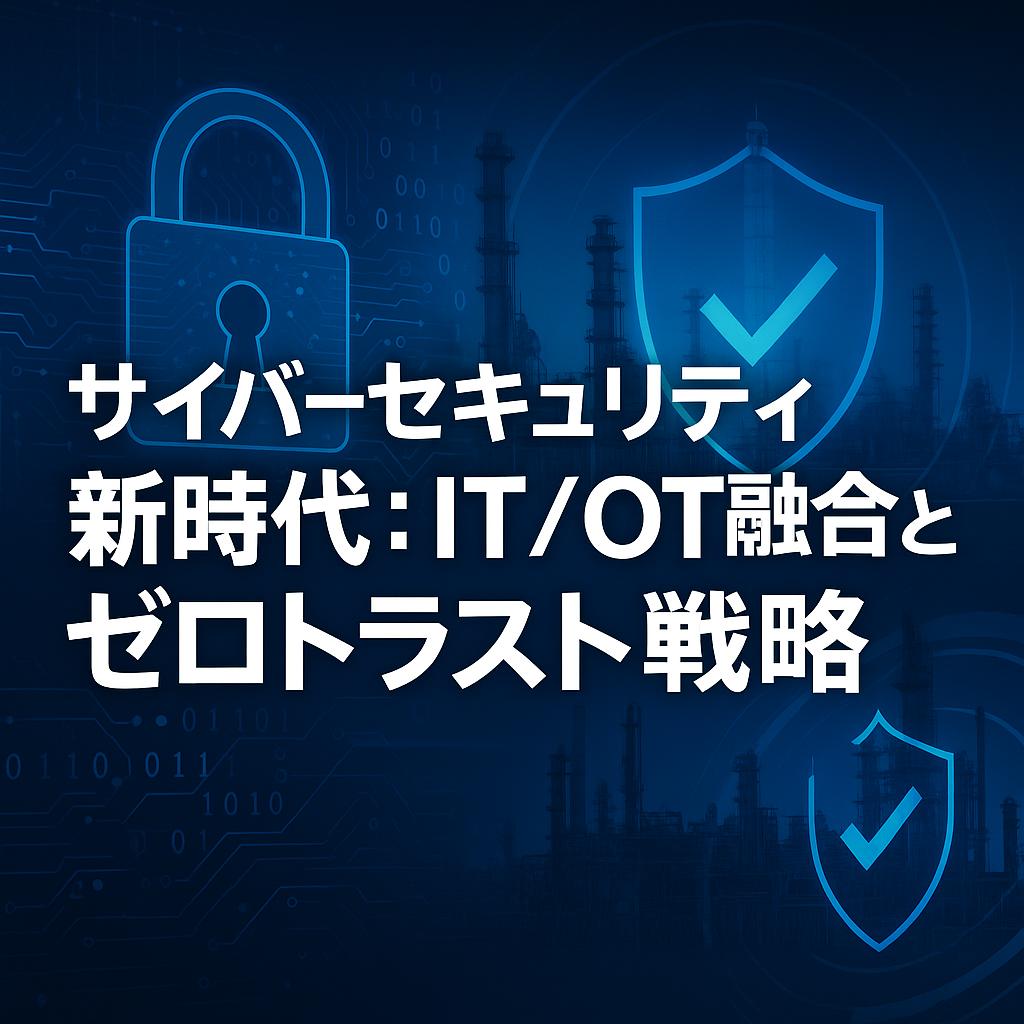 サイバーセキュリティ新時代：IT/OT融合とゼロトラスト戦略